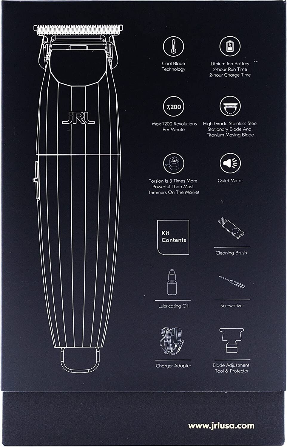 JRL Professional FreshFade FF2020T Silver Cordless Hair Trimmer