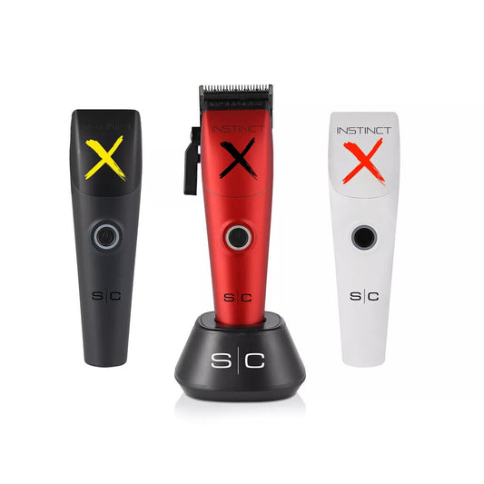 StyleCraft Instinct-X Professional Hair Clipper - Vector Motor with Intuitive Torque Control kit